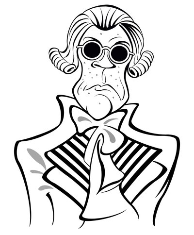 Maximilien Robespierre by Neale Osborne